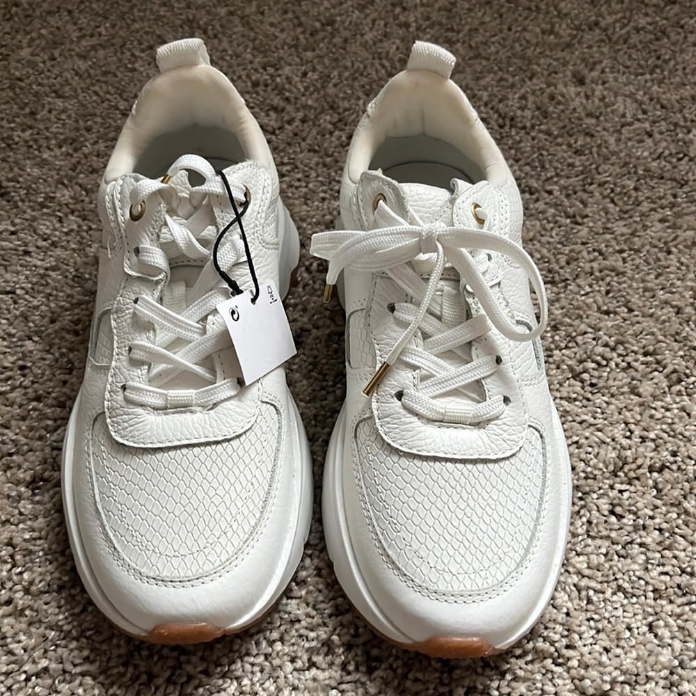 Zara white sneakers